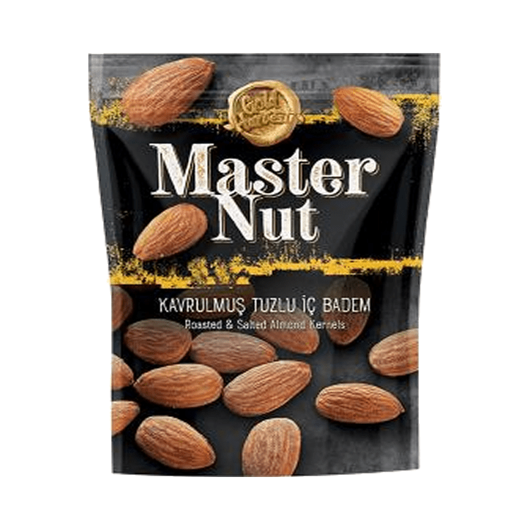 Master Nut Kavrulmuş Tuzlu İç Badem 65 Gr
